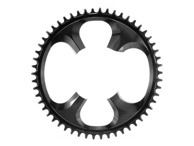 GARBARUK Kettenblatt Round 1-fach narrow-wide LK 110 mm Shimano FC-R9100 asymmetrisch 46 Zähne gold