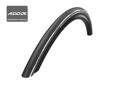 SCHWALBE Reifen ONE 28 | 700 x 25C ADDIX Performance RaceGuard TUBE ONLY White Stripes