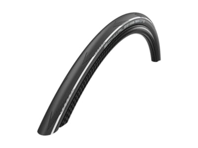 SCHWALBE Tire ONE 28 | 700 x 25C ADDIX Performance LiteSkin RaceGuard TUBE ONLY White Stripes