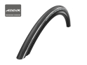 SCHWALBE Tire ONE 28 | 700 x 25C ADDIX Performance RaceGuard TUBE ONLY White Stripes
