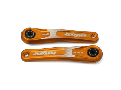 HOPE Kurbel E-Bike Crankset | 165 mm Kurbelarmlänge | orange