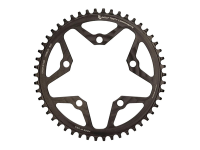 WOLFTOOTH Chainring Drop-Stop 1-speed BCD 110 | Flattop AXS