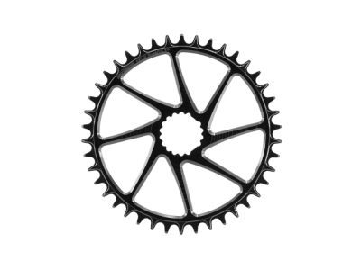 GARBARUK Chainring Round Direct Mount | 1-fach narrow-wide Cannondale Hollowgram Crank 26 Teeth silver
