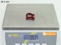 KCNC Seatpost Clamp MTB QR SC10 | 38,2 mm red