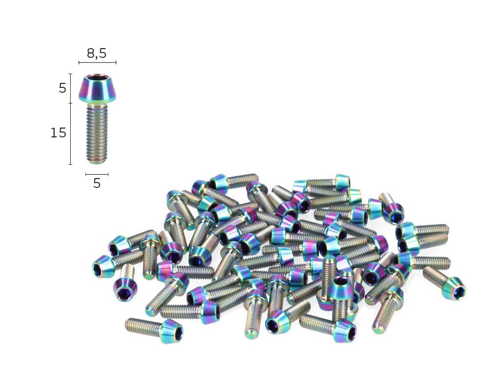 mtb titanium bolt kit