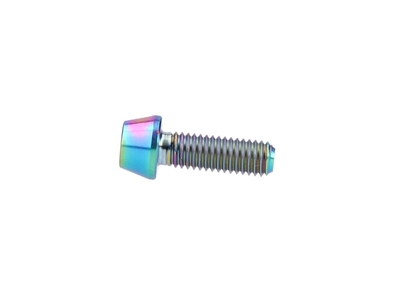Titanium Screw M5x15 conical oil slick