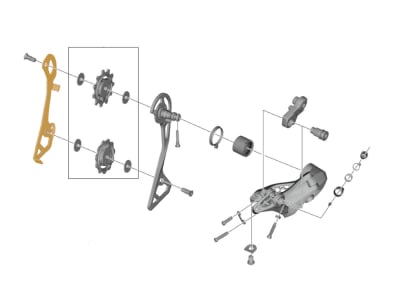 SHIMANO Rear Derailleur Cage inner Plate medium Cage | Ultegra RD-R8000-GS