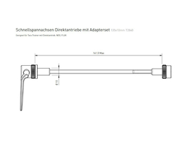 tacx thru axle converter