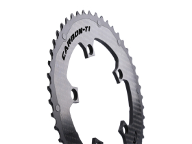 CARBON-TI Chainring X-CarboRing X-AXS Carbon BCD 110 | 50...