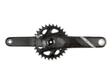 TRUVATIV Crank Descendant Carbon Eagle DUB black 1x12 | X-SYNC 2 Direct Mount chainring 30 teeth for Cannondale Ai