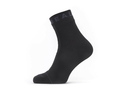 SEALSKINZ Socks Ankle All Weather Hydrostop | Waterproof | black / grey