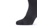 SEALSKINZ Socks Ankle All Weather Hydrostop | Waterproof | black / grey