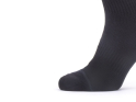 SEALSKINZ Socks Ankle All Weather Hydrostop | Waterproof | black / grey XL (47-49)