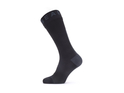 SEALSKINZ Socks Mid Length All Weather Hydrostop | Waterproof | black / grey