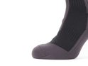SEALSKINZ Socks Mid Length Extreme Cold Weather | Waterproof | black / grey / white S (36 - 38)