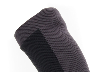 SEALSKINZ Socks Knee Length Cold Weather | Waterproof | black/grey S (36 - 38)