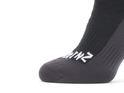 SEALSKINZ Socken Mid Length Cold Weather | Wasserdicht | schwarz / grau XL (47-49)