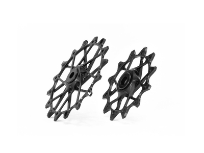 GARBARUK Schaltwerkrllchen fr Garbaruk Kfig 11-16 Zhne | Shimano 11-fach silber