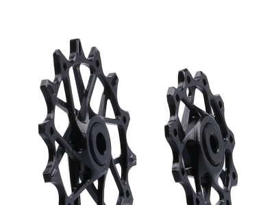 GARBARUK Schaltwerkrllchen fr Standard Kfig 11-14 Zhne | Shimano 11-fach silber