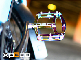 XPEDO flat pedals SPRY | oil slick