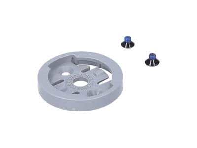 K-EDGE Kit Inserti In Plastica Di Ricambio Per Supporti Garmin 1/4 Giro, Nero