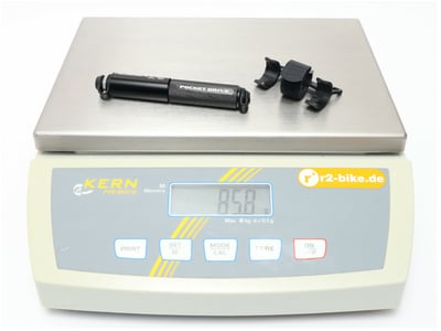 LEZYNE Minipumpe CNC Pocket Drive schwarz