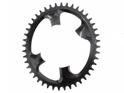 GARBARUK Chainring Melon oval 1-fach narrow-wide BCD 110 mm Shimano FC-R9100 asymmetric 42 Teeth green