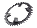 GARBARUK Chainring Melon oval 1-fach narrow-wide BCD 110 mm Shimano FC-R9100 asymmetric 44 Teeth red