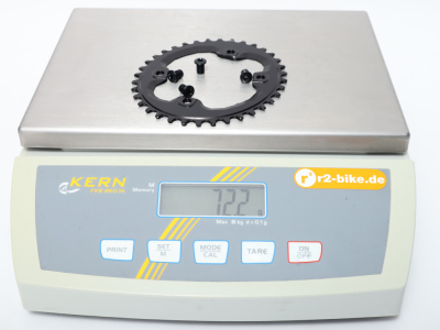 ABSOLUTE BLACK Chainring oval XT M8000 1-speed BCD 96 narrow-wide