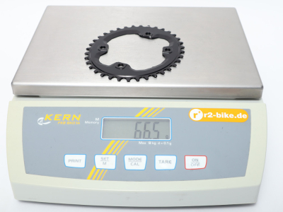 ABSOLUTE BLACK Chainring oval XT M8000 1-speed BCD 96 narrow-wide
