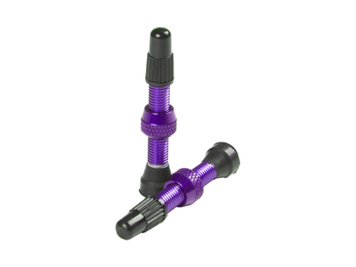 NOTUBES Ventil Set 2 Stk. universal Aluminium | 44 mm grn