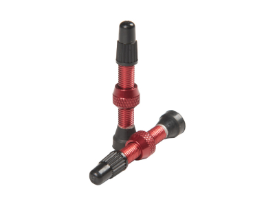 STANS Ventil Set 2 Stk. universal Aluminium | 44 mm rot