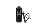 LIGHTWEIGHT Flaschenhalter Edelhelfer Carbon inkl. Trinkflasche Reservetank | schwarz