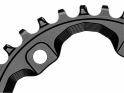 ABSOLUTE BLACK Chainring 1-speed XT M8000 / SLX M7000 LK 96 narrow-wide | black 36 Teeth