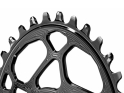 ABSOLUTE BLACK Kettenblatt Direct Mount oval BOOST 148 | Race Face Cinch Kurbel für Shimano 12-fach HG+ Kette | schwarz 34 Zähne