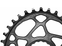 ABSOLUTE BLACK Kettenblatt Direct Mount oval BOOST 148 | Race Face Cinch Kurbel für Shimano 12-fach HG+ Kette | schwarz 34 Zähne