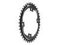 ABSOLUTE BLACK Kettenblatt oval 1-fach SRAM APEX Kurbel narrow wide | schwarz 38 Zähne