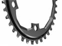 ABSOLUTE BLACK Kettenblatt oval 1-fach SRAM APEX Kurbel narrow wide | schwarz 42 Zähne