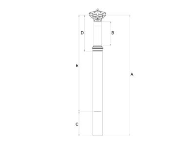 KIND SHOCK Sattelstütze LEV Si Remote | ohne Hebel | 100 mm
