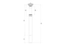 KIND SHOCK Seatpost LEV Si Remote | without Lever | 100 mm 30,9 mm | 345 mm