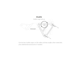 BIRZMAN Bracket for bottle holder Aeroman