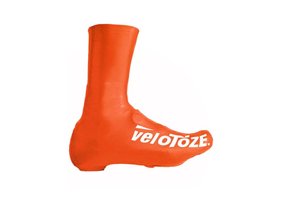 VELOTOZE Shoe Covers tall ROAD 2.0 orange M 40.5 - 42.5