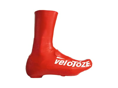 VELOTOZE Überschuhe lang ROAD 2.0 rot