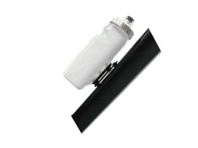 BIRZMAN Trinkflasche + Halterung BottleCleat | wei | 650 ml