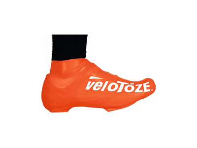 VELOTOZE shoe covers short ROAD 2.0 orange L / XL 43 - 47