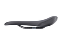 MCFK Saddle Leather Saddle Carbon open | padded black 130 mm