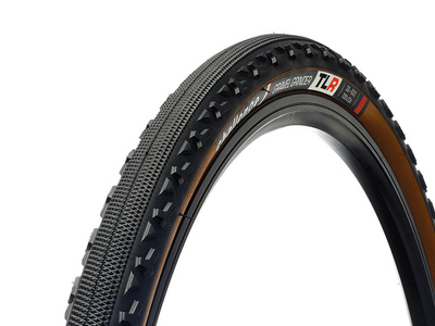 CHALLENGE Tire Gravel Grinder Race 28" | 700 x 33C TLR black / brown