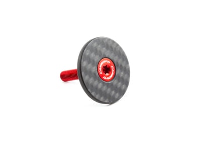 CARBON-TI Ahead Cap X-Cap Carbon matte red