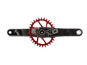 GARBARUK Kettenblatt Melon Direct Mount oval | 1-fach narrow-wide SRAM GXP Boost Kurbel 30 Zähne gold