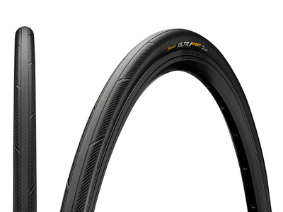 CONTINENTAL Reifen Ultrasport III 28" | 700 x 23C PureGrip E-25 schwarz